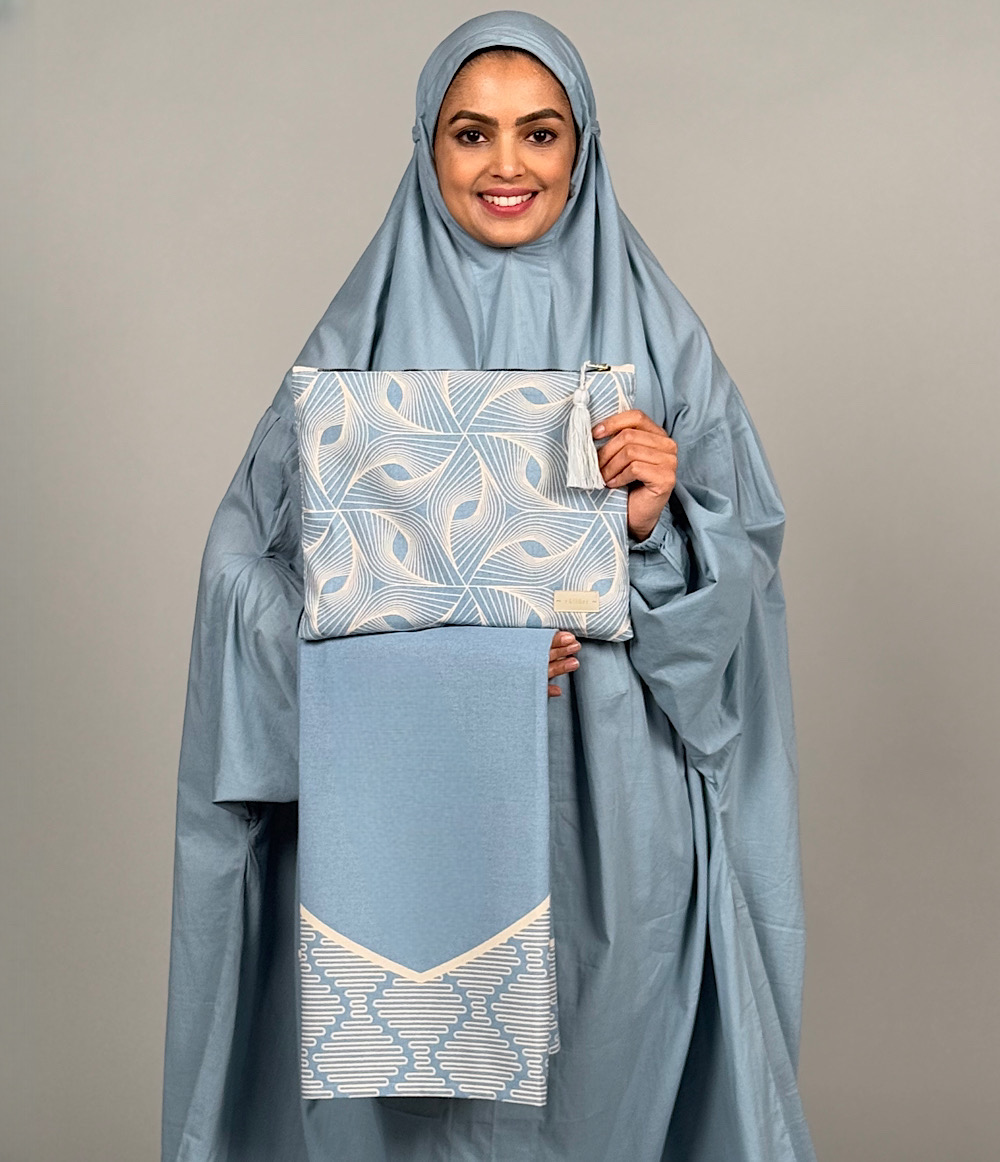  TRAVEL PRAYER SET  - AQUA