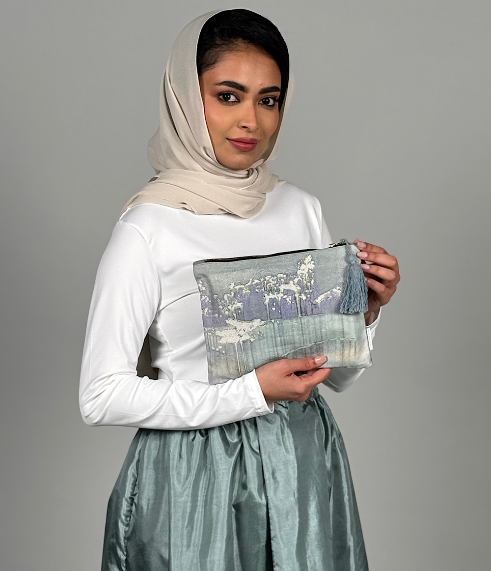 SKIRT PRAYER SET - AQUA 