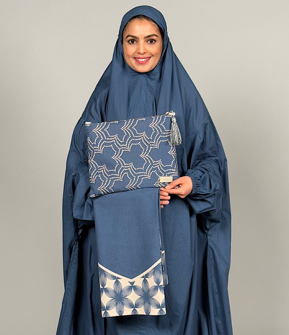  TRAVEL PRAYER SET - NAVY