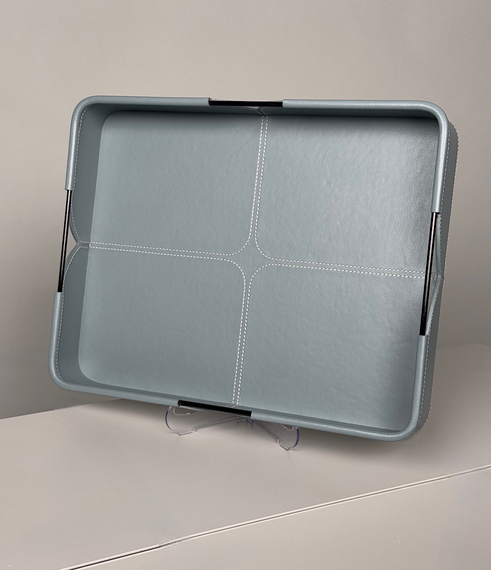 SMALL RECTANGULAR TRAY - BLUE