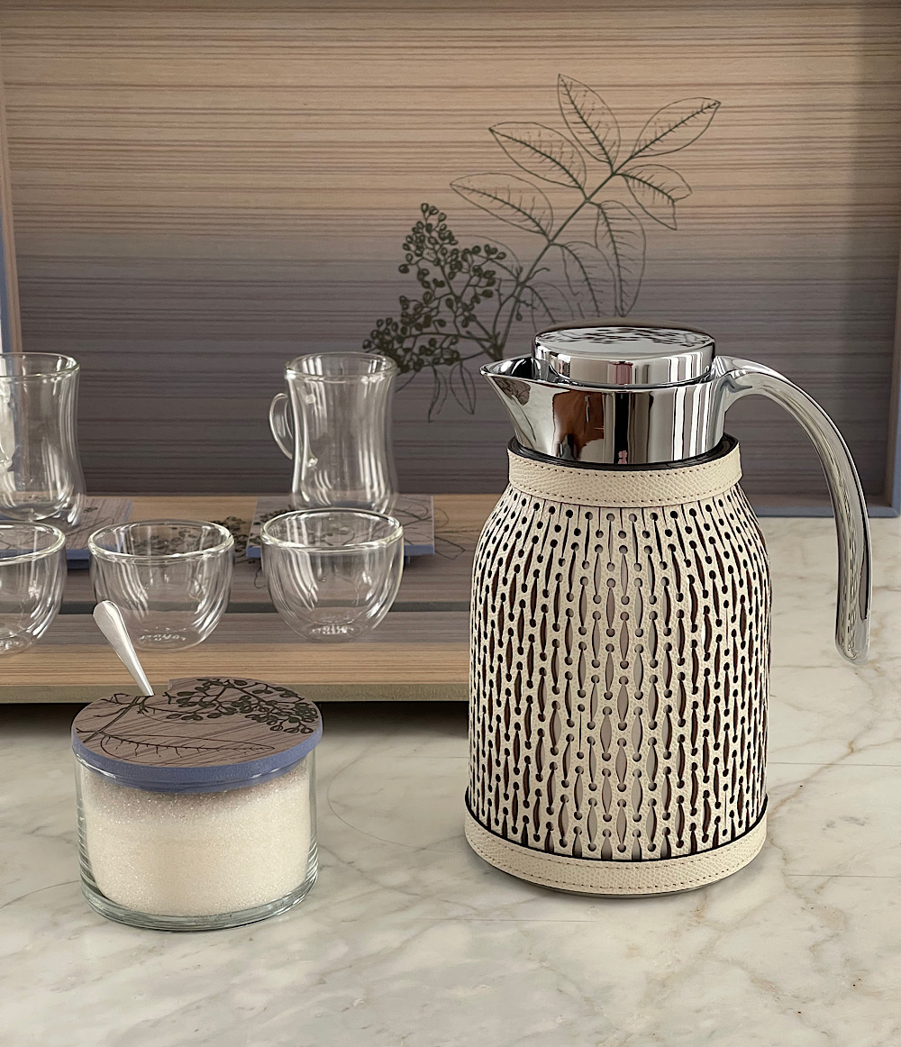 MEDIUM THERMOS - CREAM 